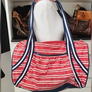 Keds Weekend Bag. Red, white and blue Canvas